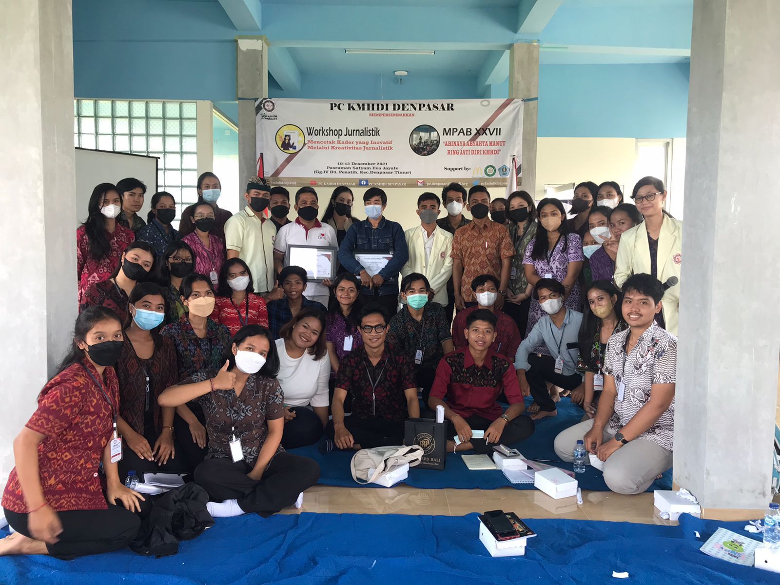 podiumnews.com-Tingkatkan Kreatifitas Menulis Kader, KMHDI Denpasar Gelar Workshop Jurnalistik